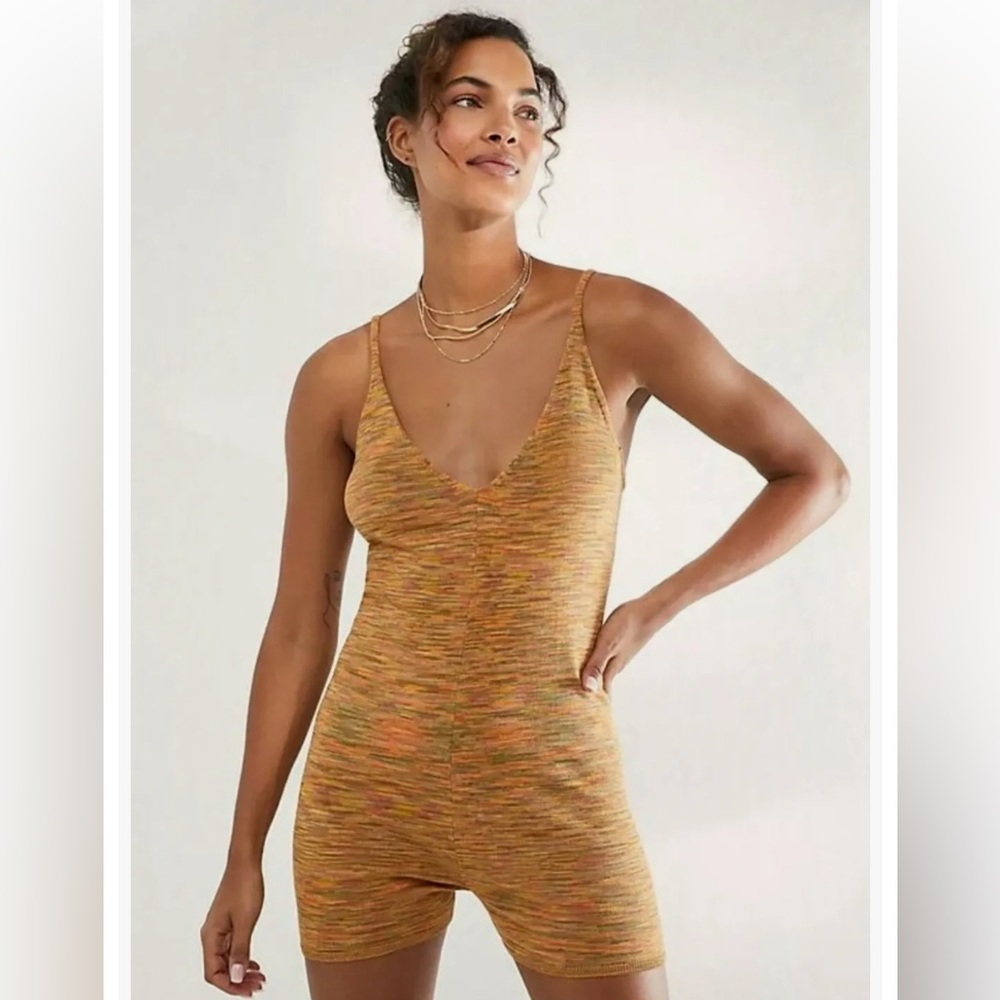 Free People Intimately Totally Stripe Out Romper